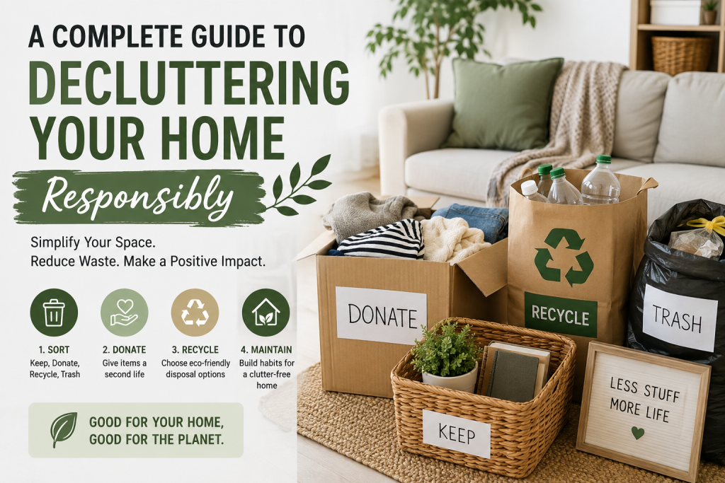 Junk Removal 101: A Complete Guide to Decluttering Your Home Responsibly