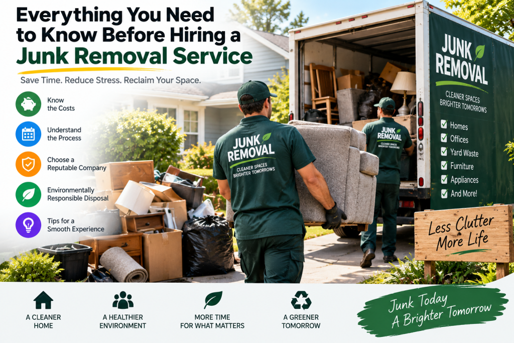 Everything You Need to Know Before Hiring a Junk Removal Service