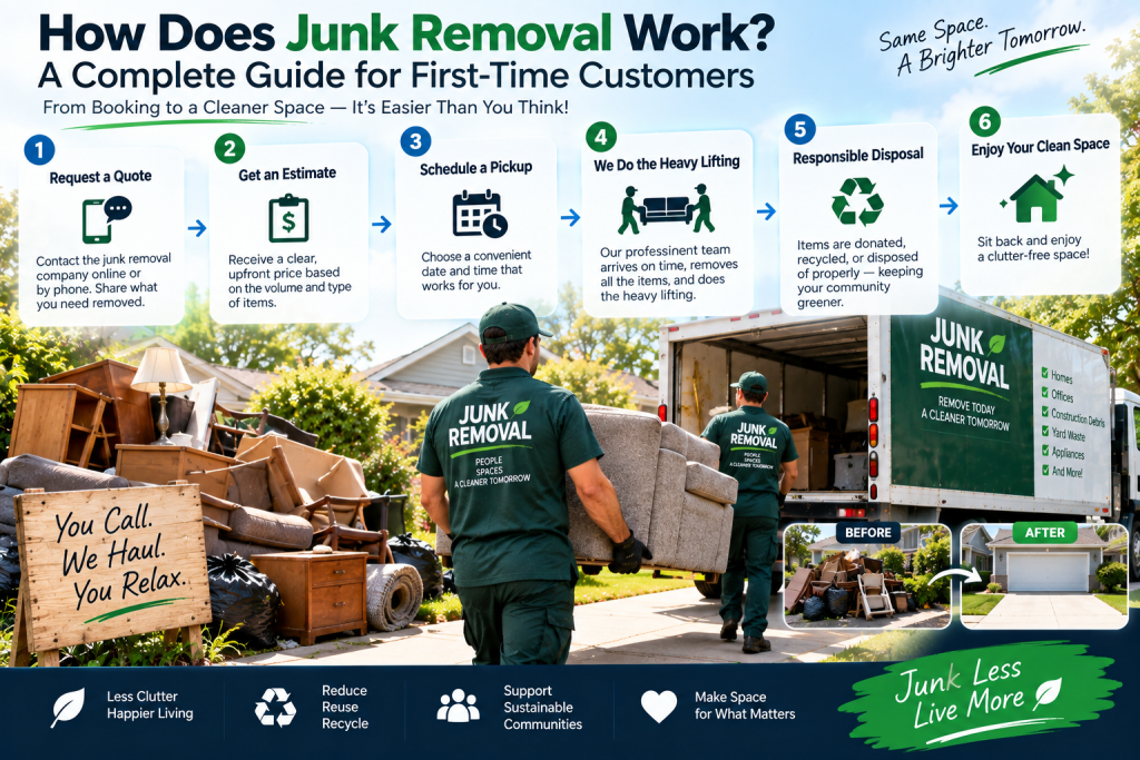 How Does Junk Removal Work? A Complete Guide for First-Time Customers